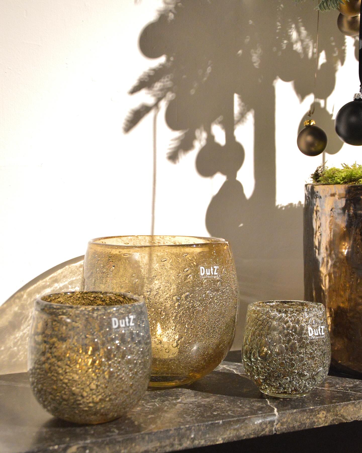 DIVA Glass HURRICANE Candleholder - Bridgnorth Furniture