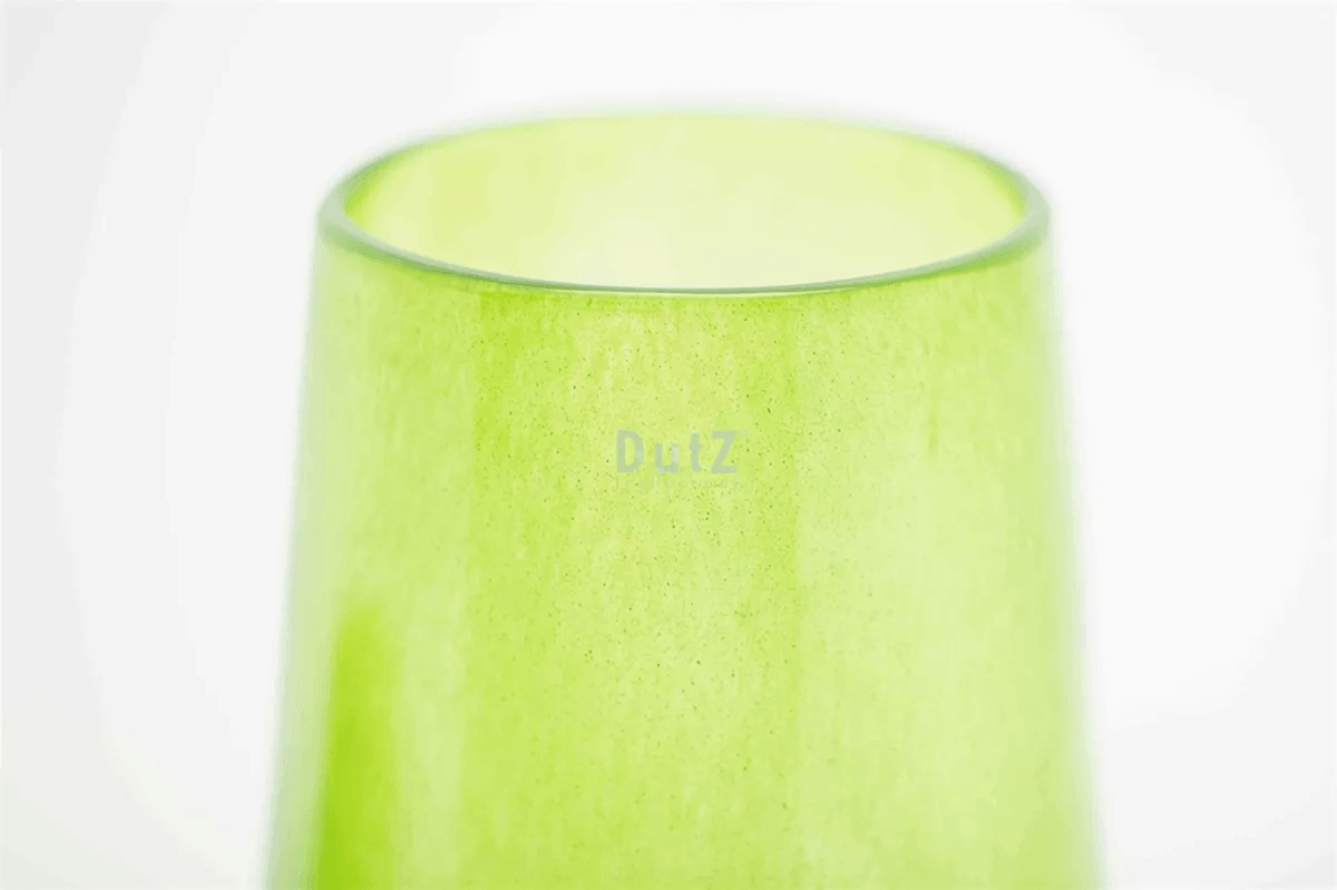VASE ROBERT -  H50 D14 cm - JUNGLE GREEN Colour by DutZ - Bridgnorth Furniture