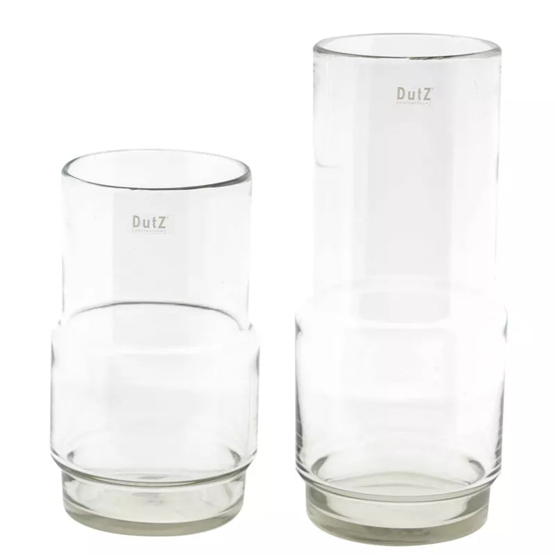 Vase FENN - Clear Glass - Bridgnorth Furniture