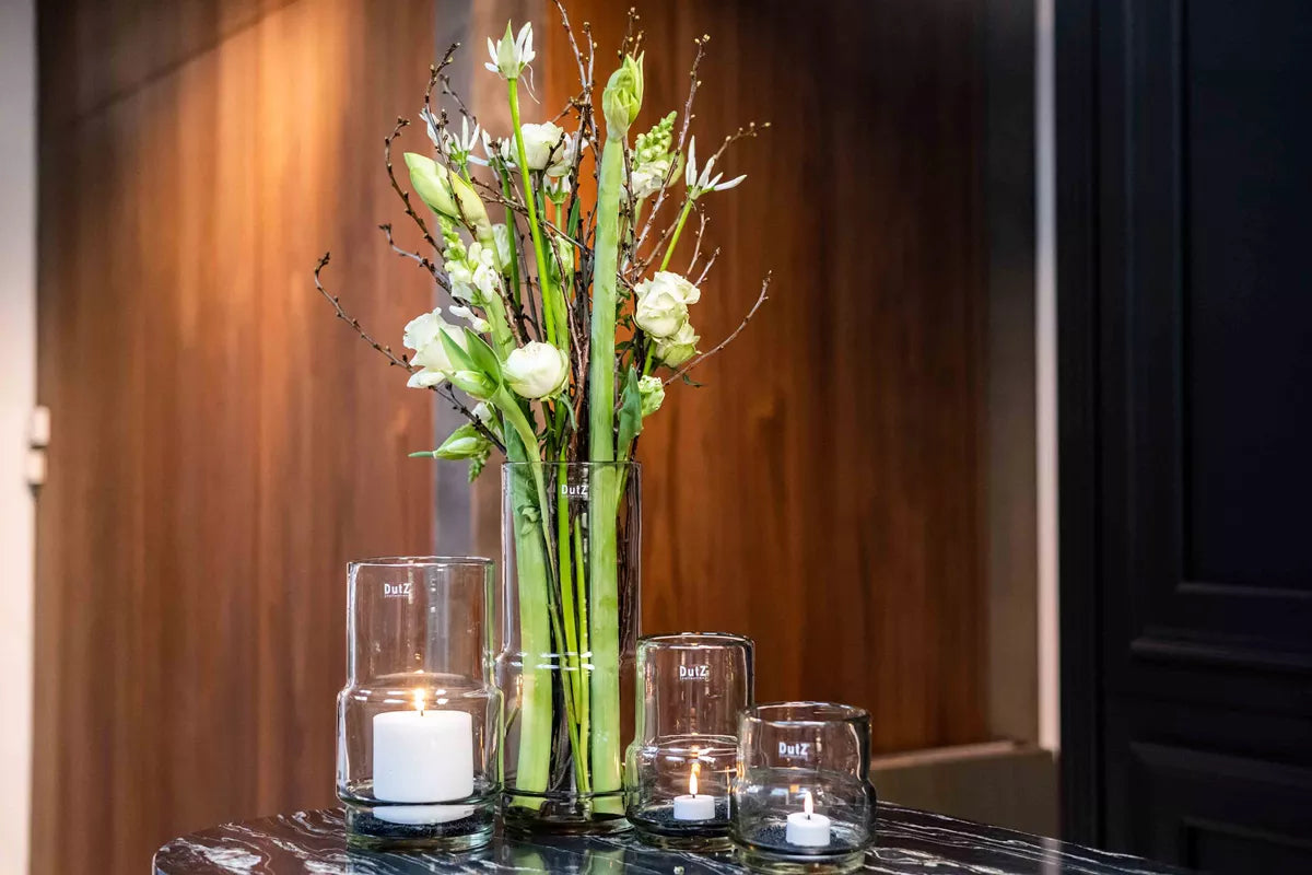 Vase FENN - Clear Glass - Bridgnorth Furniture