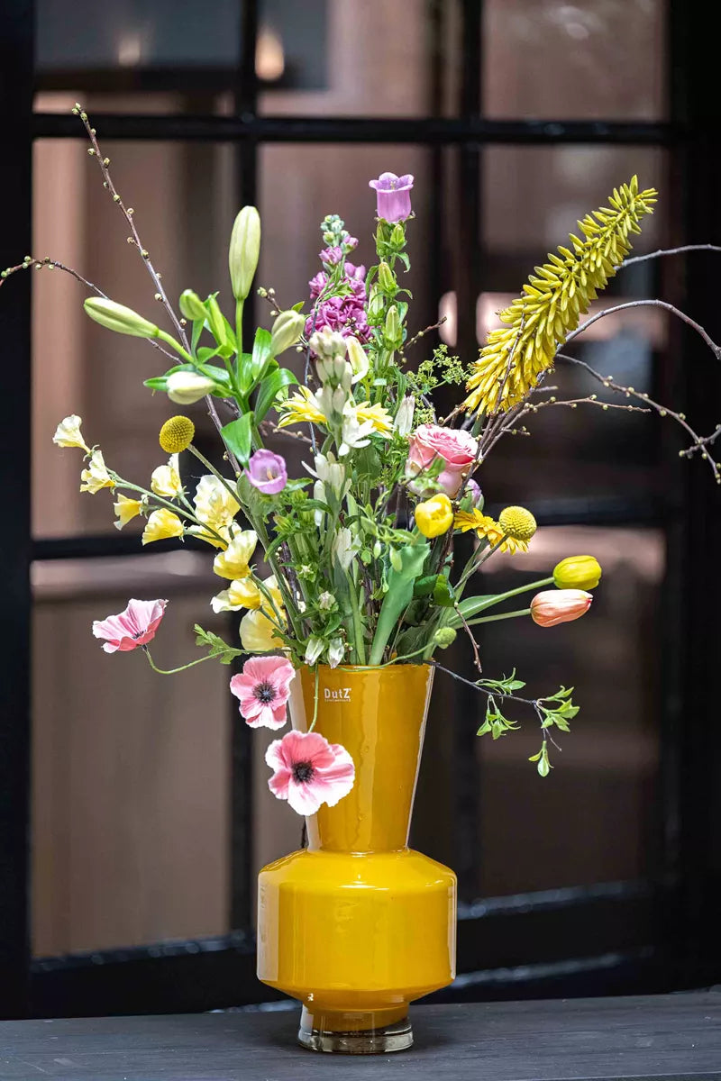 Vase Shani - Ochre Yellow - Bridgnorth Furniture