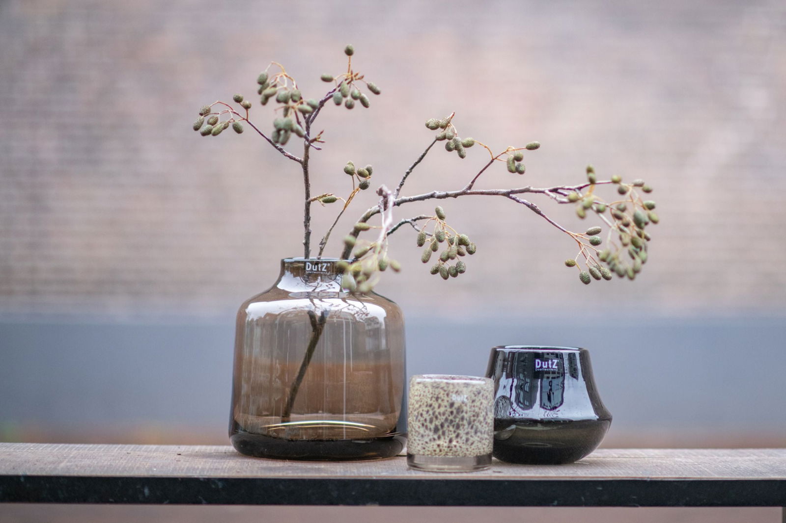 Orchid POT MARCO - SMOKE by DutZ - Bridgnorth Furniture