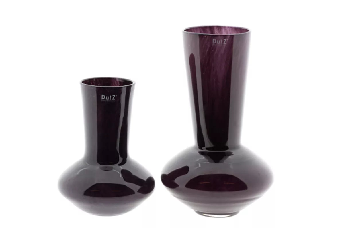Vase Glass LOFLO - PLUM - Bridgnorth Furniture