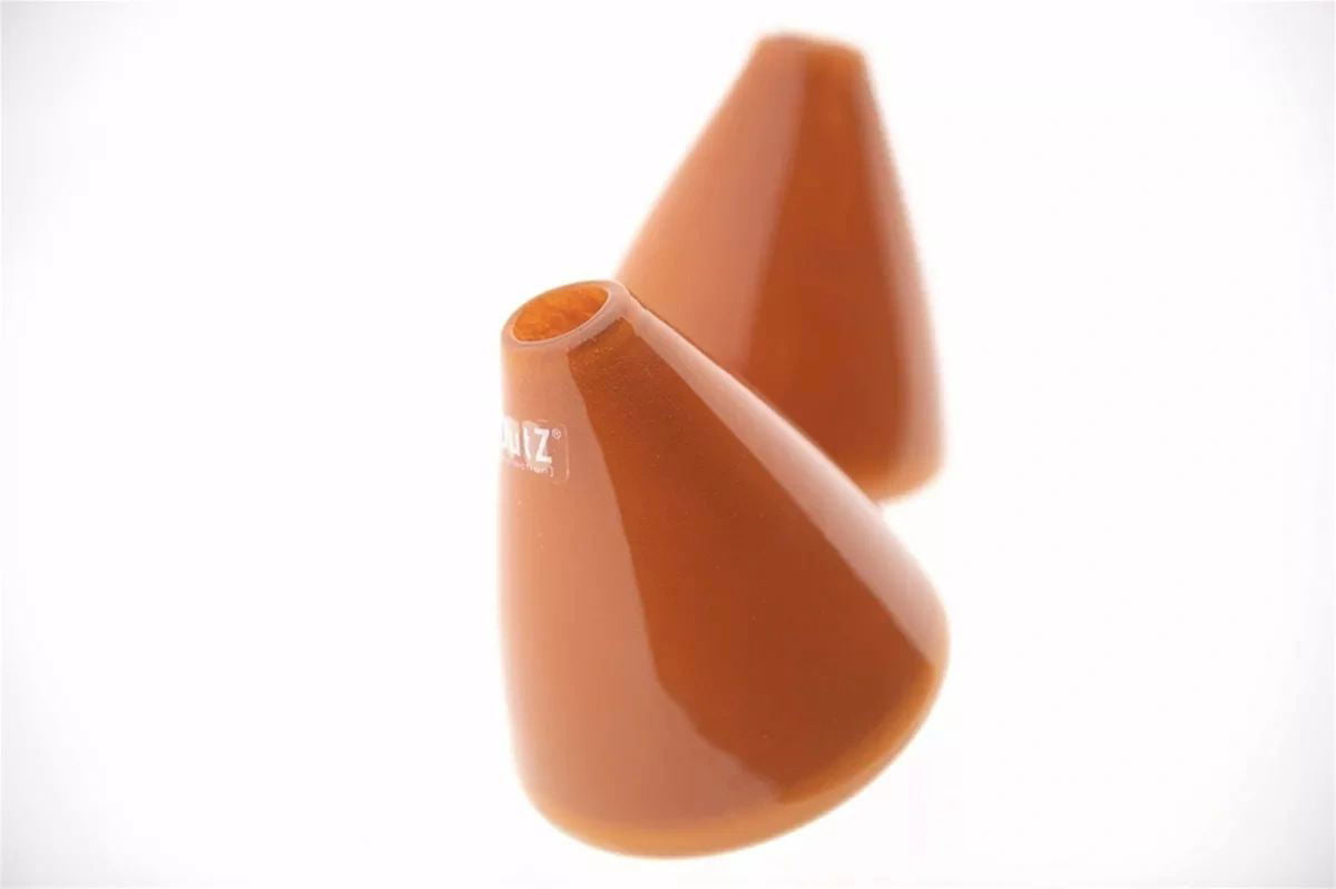 TUMBLING VASE - H12 D10 cm - WARM ORANGE - Bridgnorth Furniture