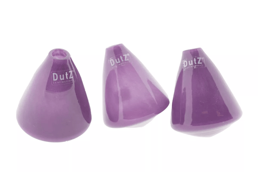 TUMBLING VASE - H12 D10 cm - VIOLET - Bridgnorth Furniture