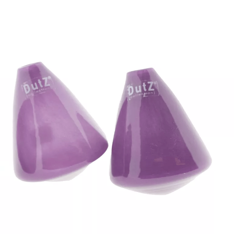 TUMBLING VASE - H12 D10 cm - VIOLET - Bridgnorth Furniture