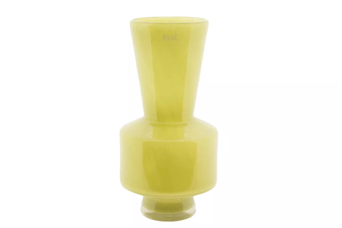 Glass Vase Shani - Chartreuse - Bridgnorth Furniture