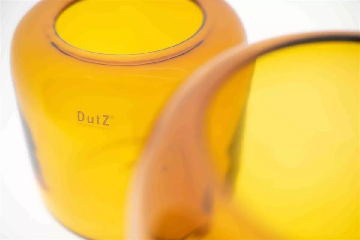 VASE MAZURKA - AMBER by DutZ - Bridgnorth Furniture