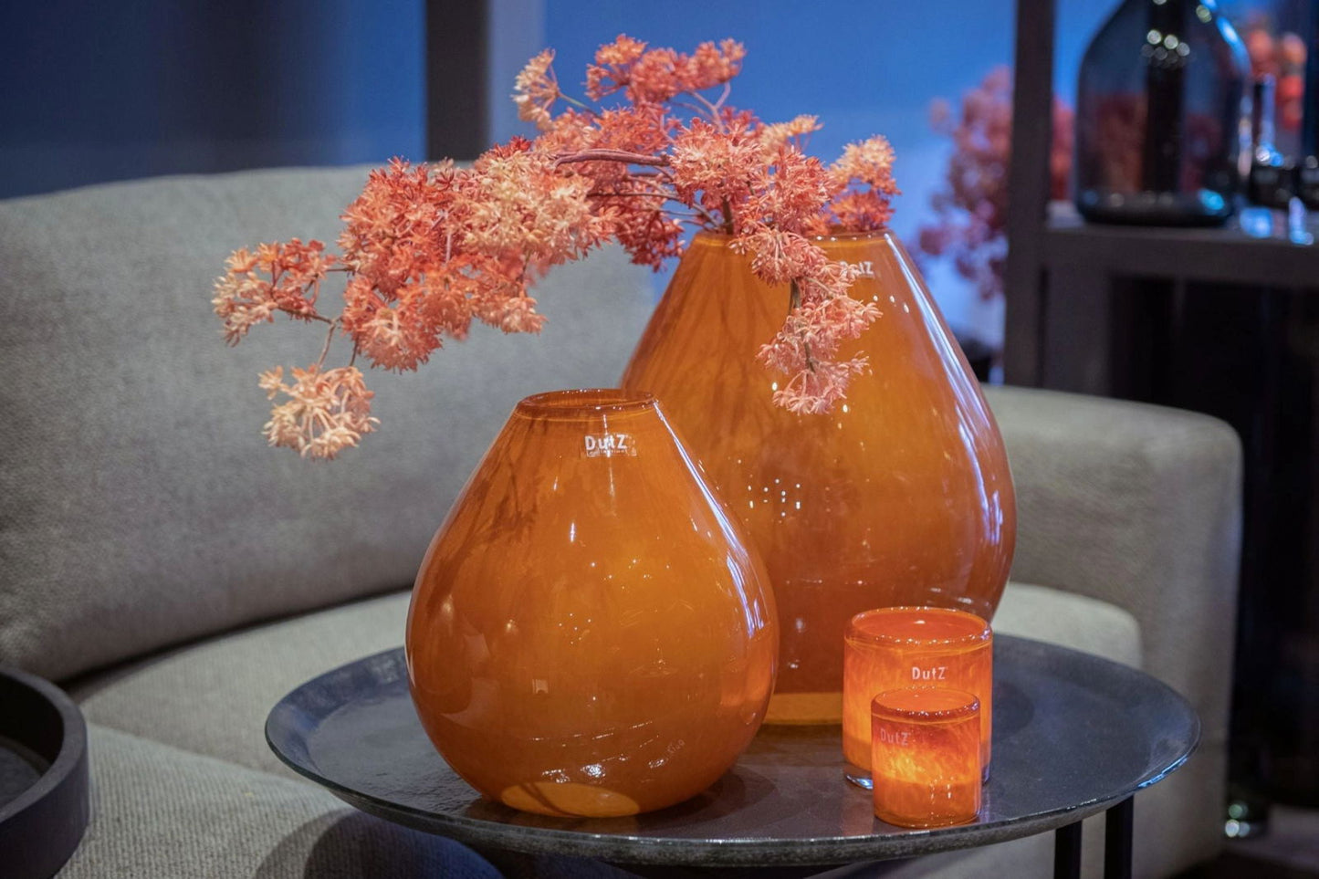 VASE DRUBA - RUSTED BROWN  by DutZ - Bridgnorth Furniture