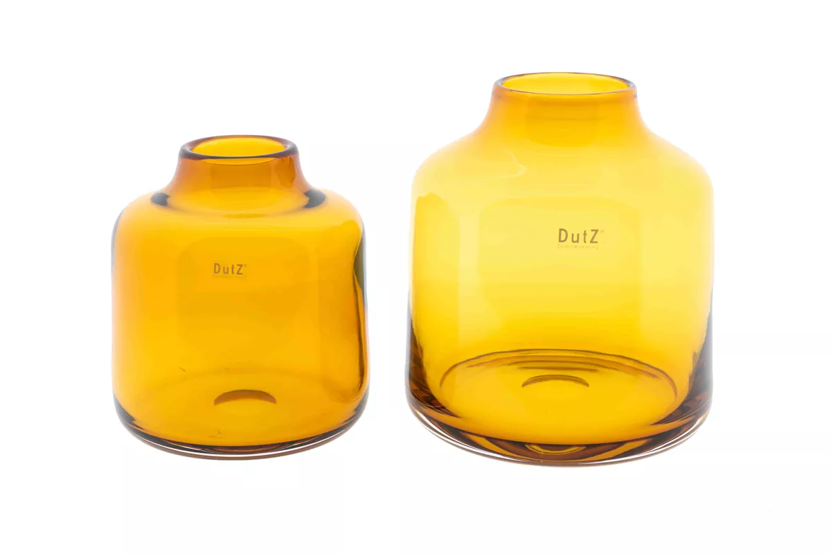 VASE TISZA - AMBER by DutZ - Bridgnorth Furniture