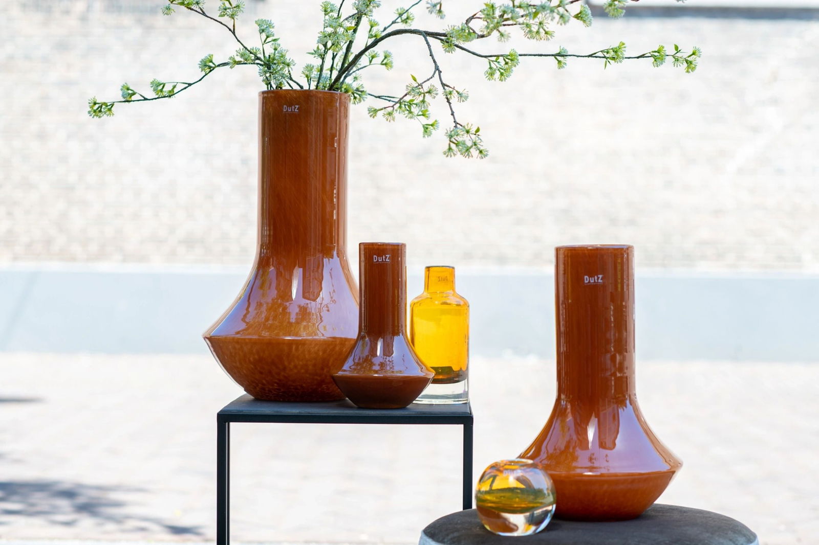 VASE MARCO - WARM ORANGE by DutZ - Bridgnorth Furniture