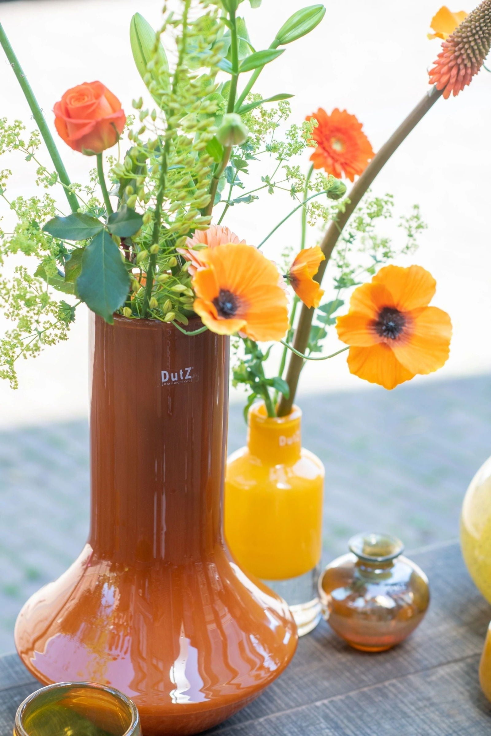 VASE MARCO - WARM ORANGE by DutZ - Bridgnorth Furniture