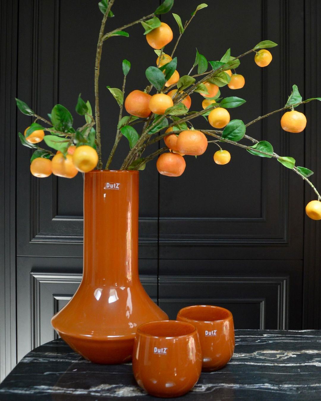 VASE MARCO - WARM ORANGE by DutZ - Bridgnorth Furniture