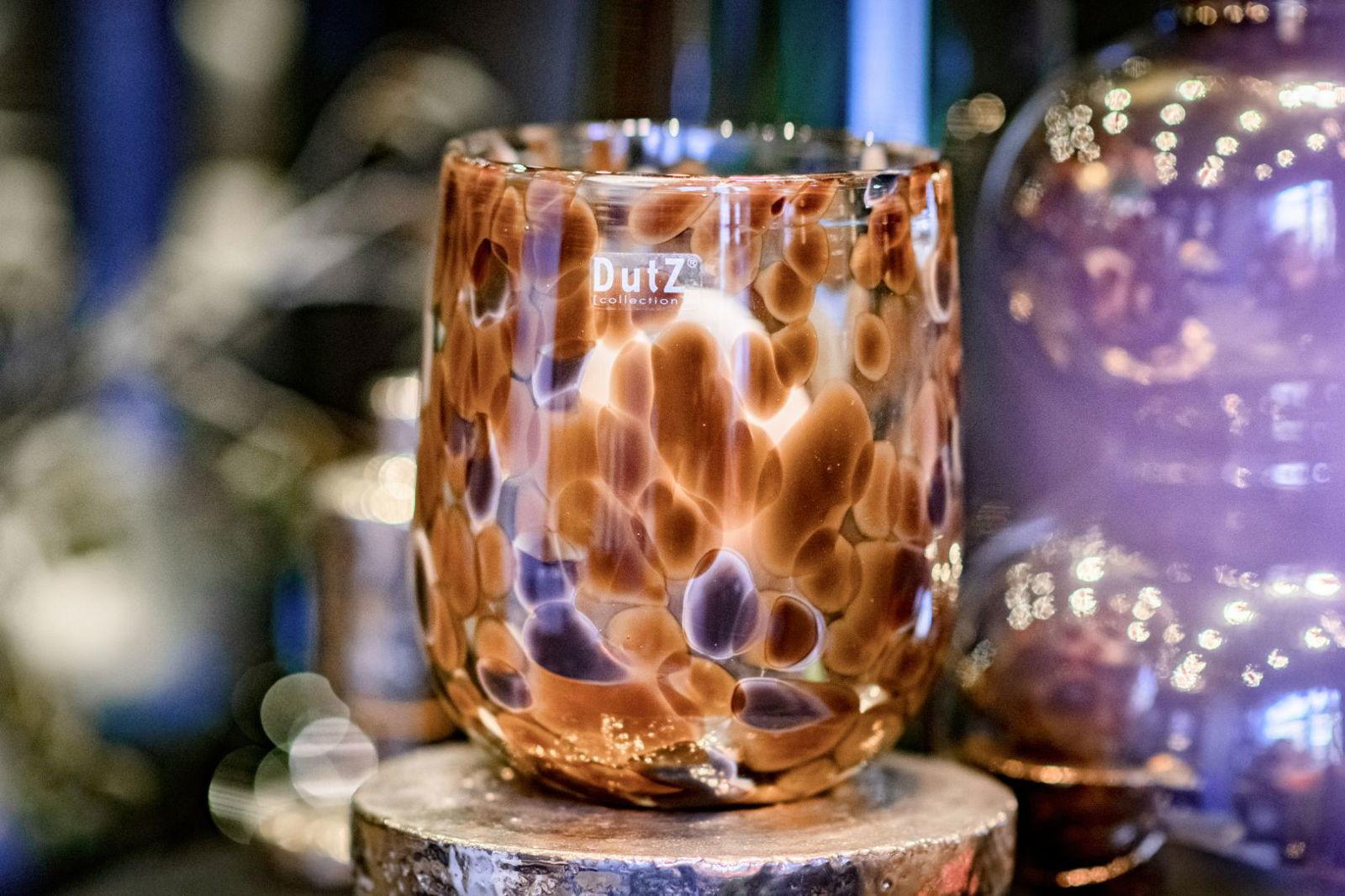 BARREL vase - LEOPARD BROWN Colour by DutZ - Bridgnorth Furniture