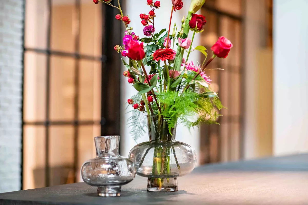 Vase MODEST - GREY BUBBLES by DutZ - Bridgnorth Furniture