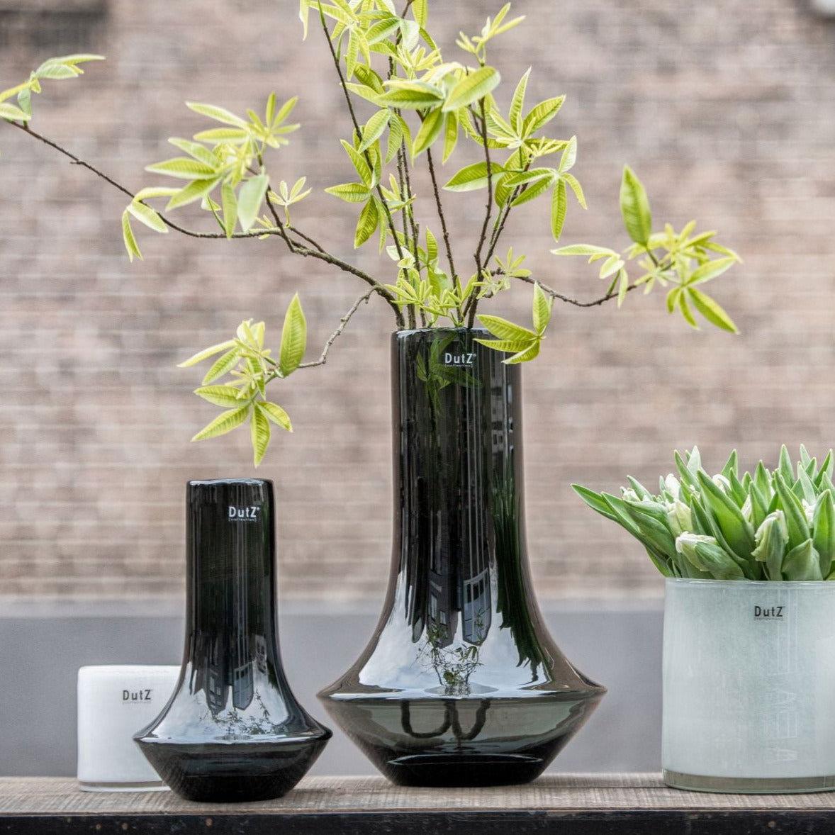 VASE MARCO - SMOKE Colour by DutZ - Bridgnorth Furniture
