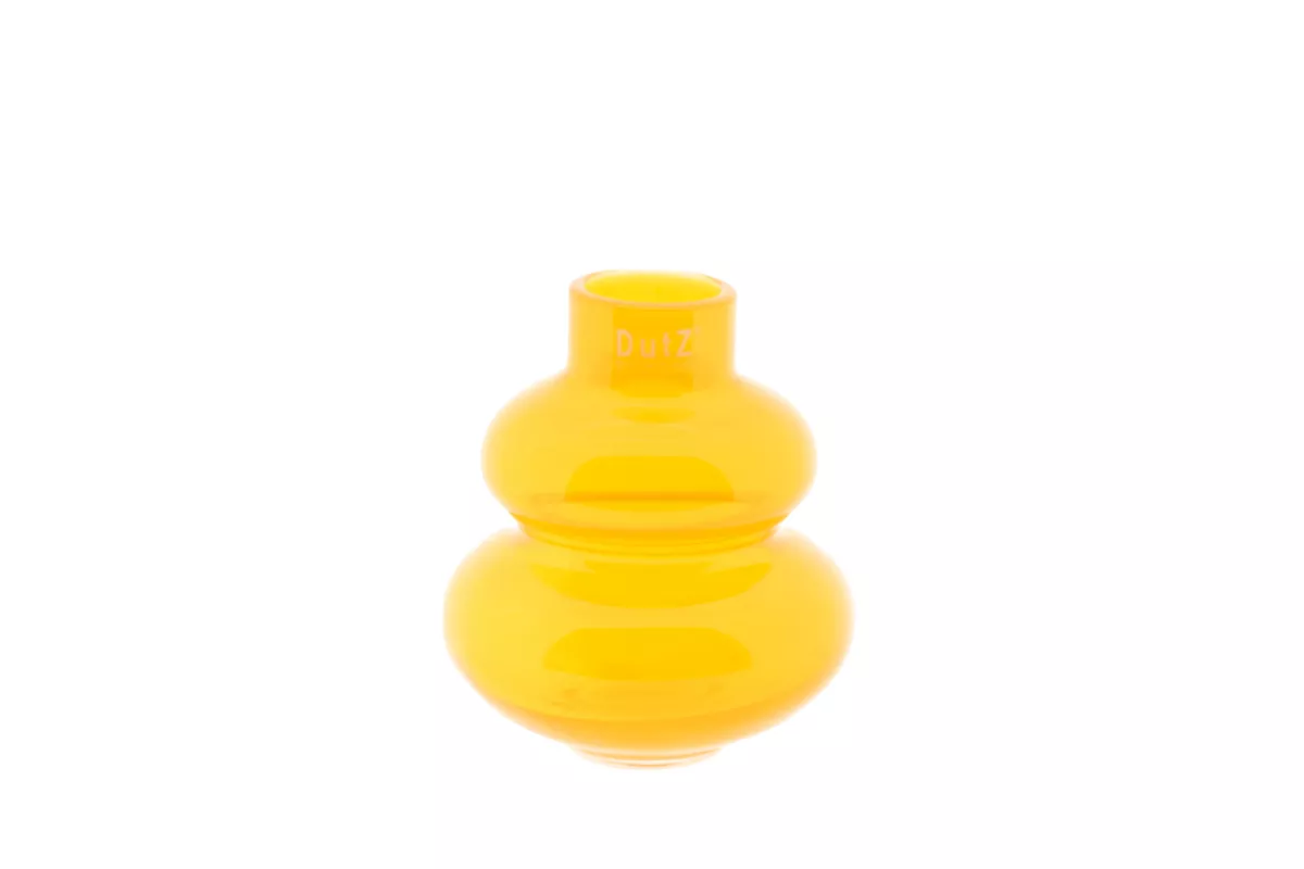 VASE SKRZYSZOW S - H16 D14 cm - ORANGE - Bridgnorth Furniture