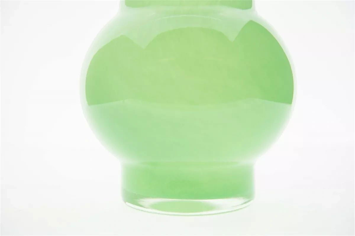 VASE RONDO S - H17 D14 cm - GRASSGREEN - Bridgnorth Furniture