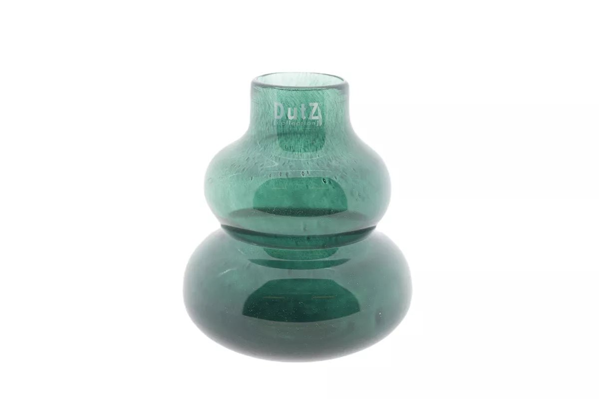 VASE SKRZYSZOW S- H16 D14 cm - DARKGREEN - Bridgnorth Furniture