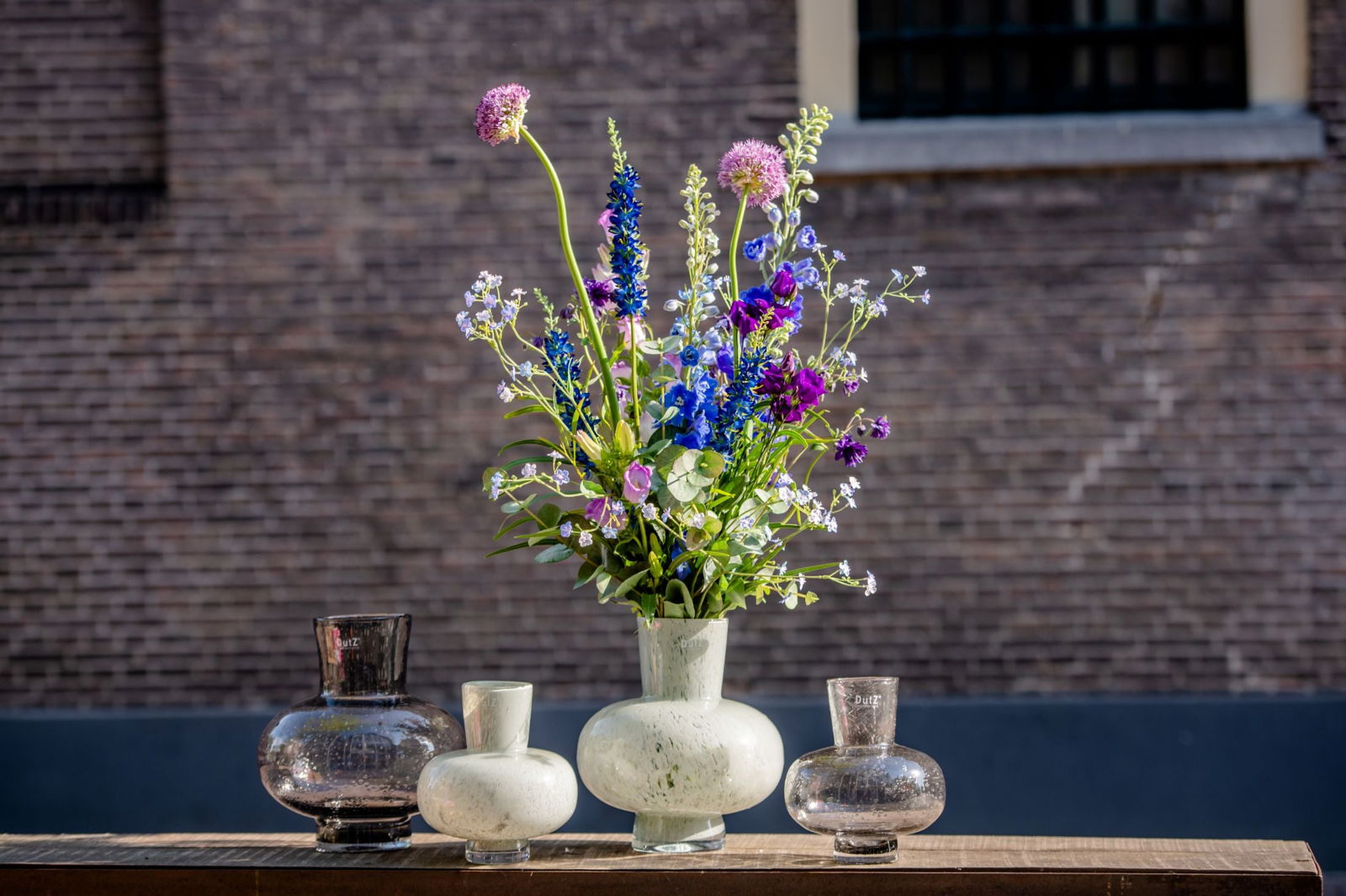 Vase MODEST - GREY BUBBLES by DutZ - Bridgnorth Furniture