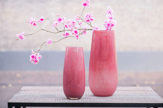 VASE ROBERT - CRANBERRY Colour by DutZ - Bridgnorth Furniture