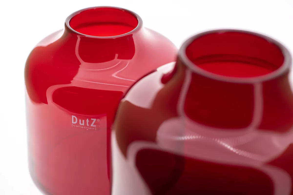 VASE TISZA - RED Colour by DutZ - Bridgnorth Furniture