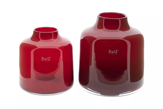 VASE TISZA - RED Colour by DutZ - Bridgnorth Furniture