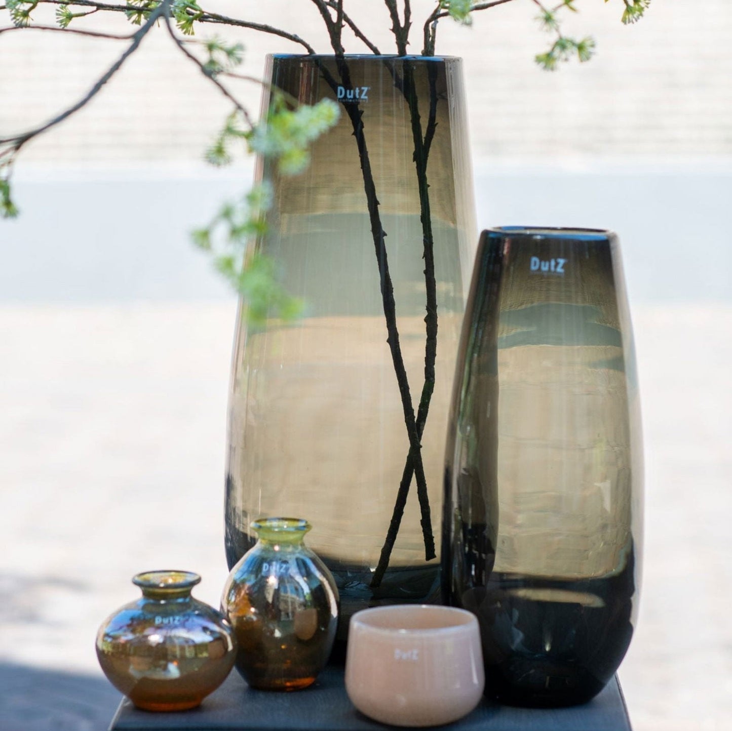 VASE ROBERT - SMOKE by DutZ - Bridgnorth Furniture