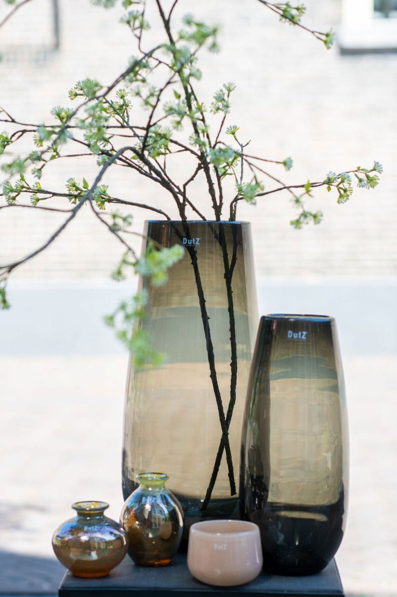 VASE ROBERT - SMOKE by DutZ - Bridgnorth Furniture