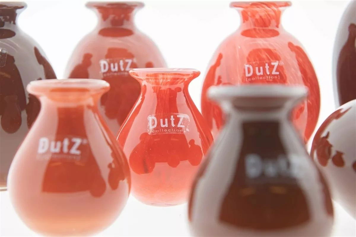 NADIEL RED TINTS BUDVASE SET - Bridgnorth Furniture