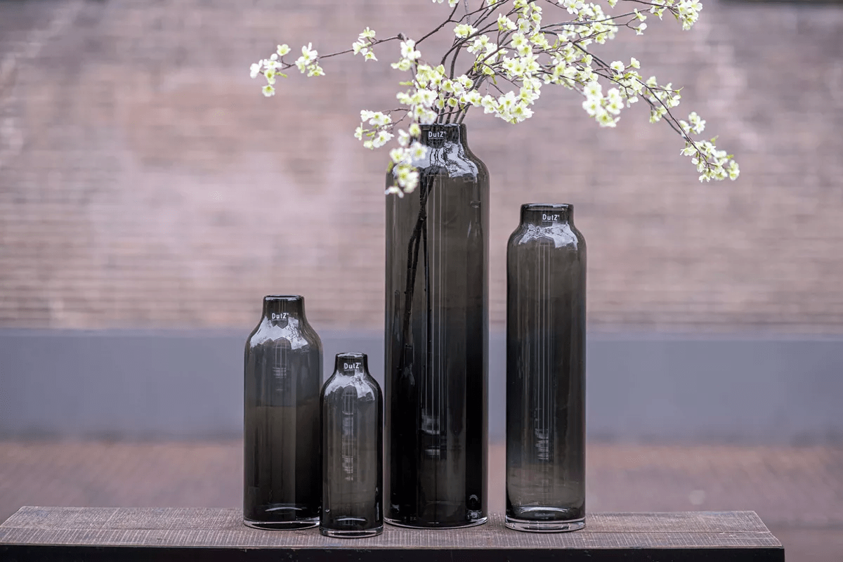 LONGO Vase - SMOKE Colour by DutZ - Bridgnorth Furniture