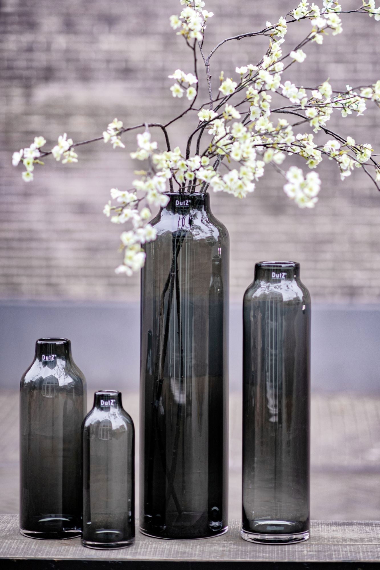 LONGO Vase - SMOKE Colour by DutZ - Bridgnorth Furniture