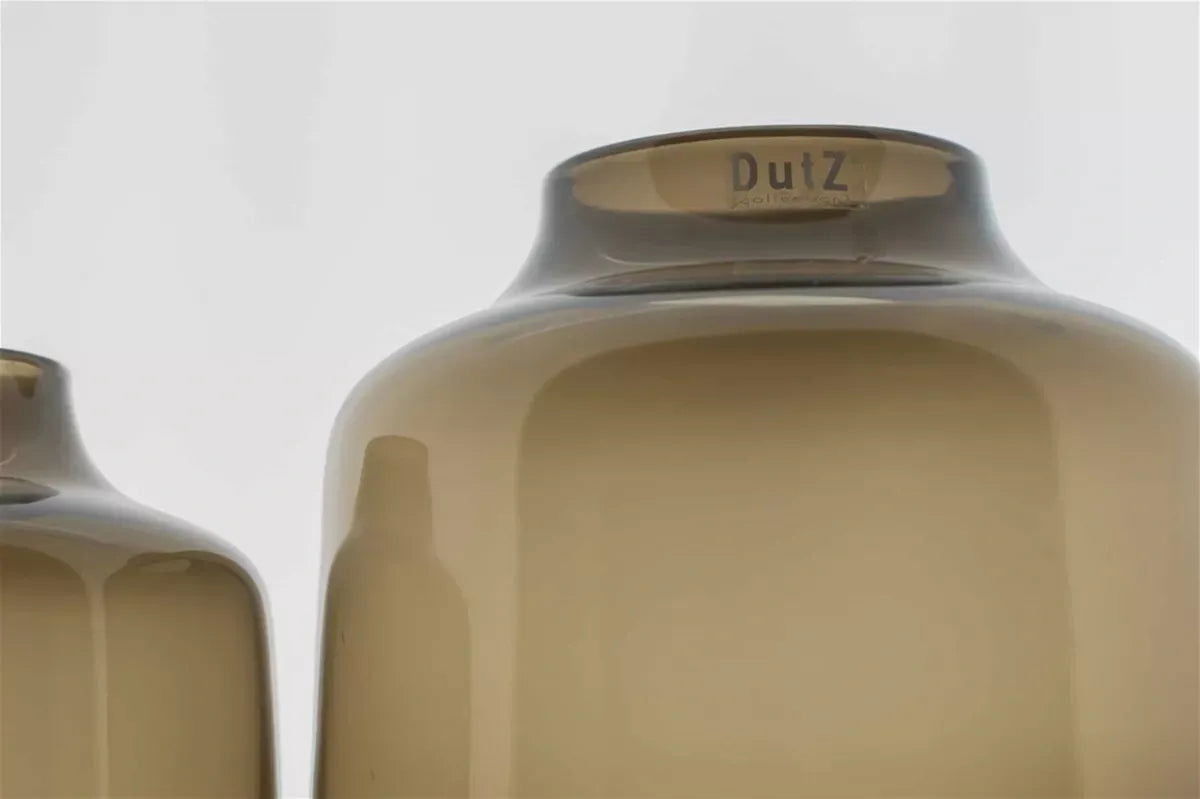 VASE TISZA - SMOKY BROWN Colour by DutZ - Bridgnorth Furniture