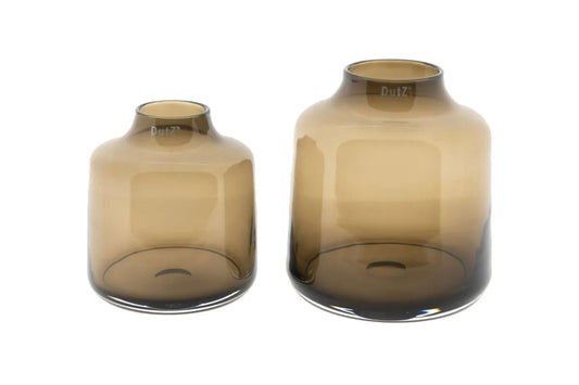 VASE TISZA - SMOKY BROWN Colour by DutZ - Bridgnorth Furniture