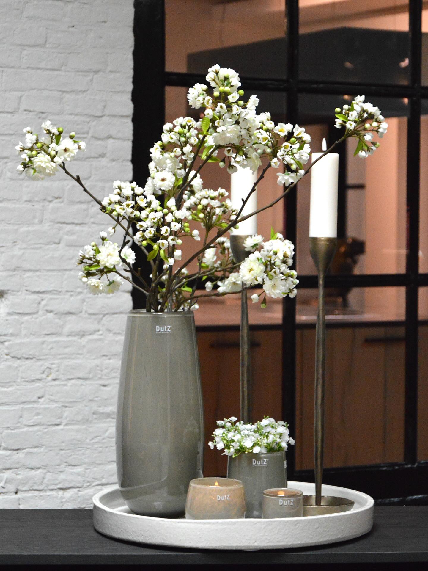 VASE ROBERT - TAUPE Colour by DutZ - Bridgnorth Furniture