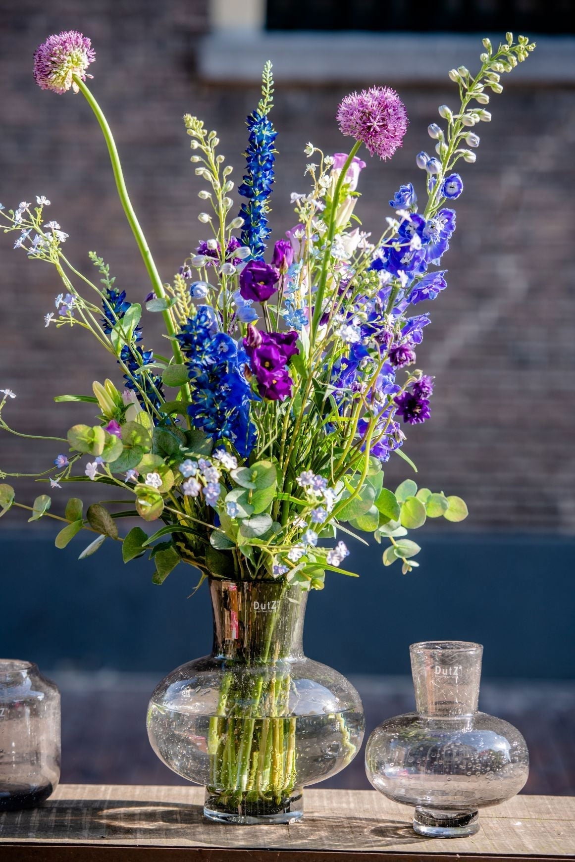 Vase MODEST - GREY BUBBLES by DutZ - Bridgnorth Furniture