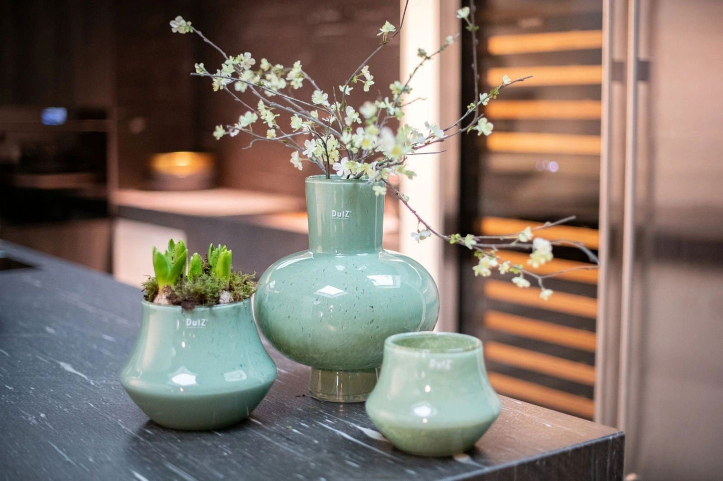 Vase MODEST - PISTACHE Colour by DutZ - Bridgnorth Furniture