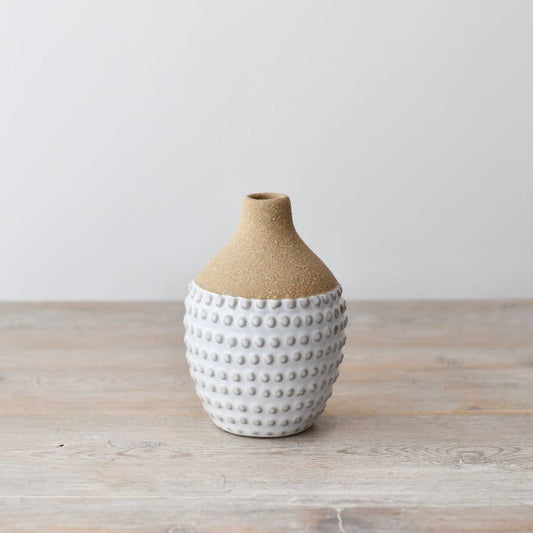 Bobble 2 Tone Flower Vase - Bridgnorth Furniture