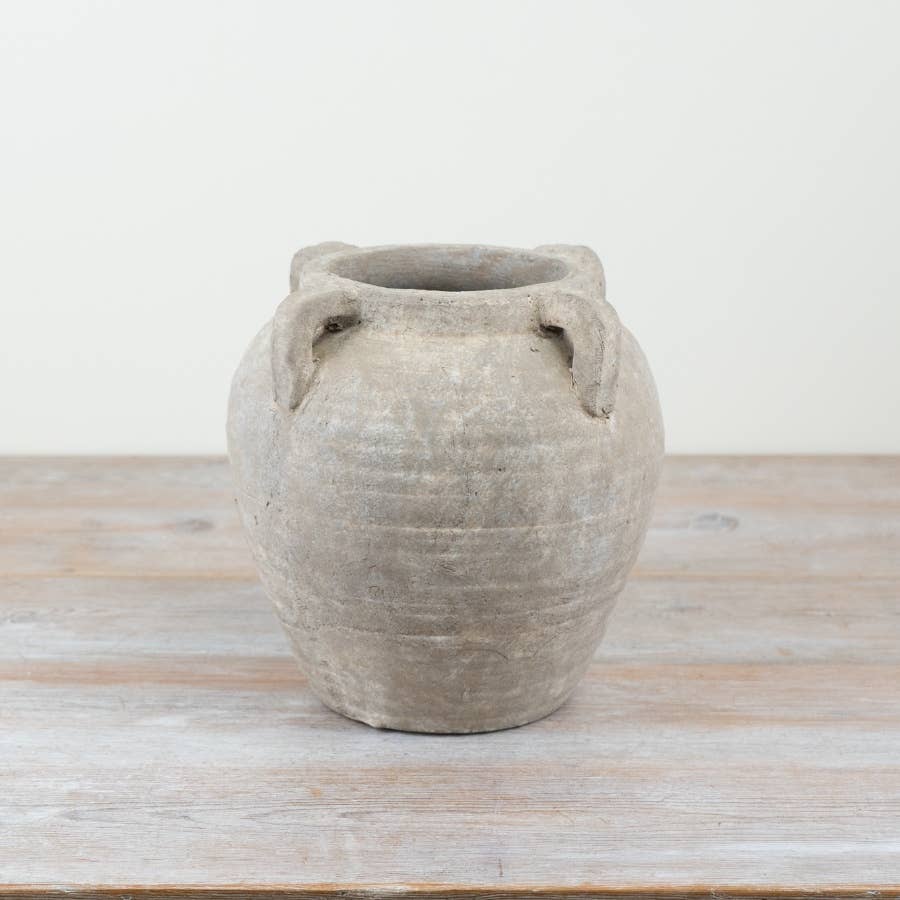 Stone Medora Vase, 21.5cm - Bridgnorth Furniture