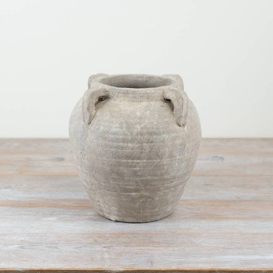 Stone Medora Vase, 21.5cm - Bridgnorth Furniture