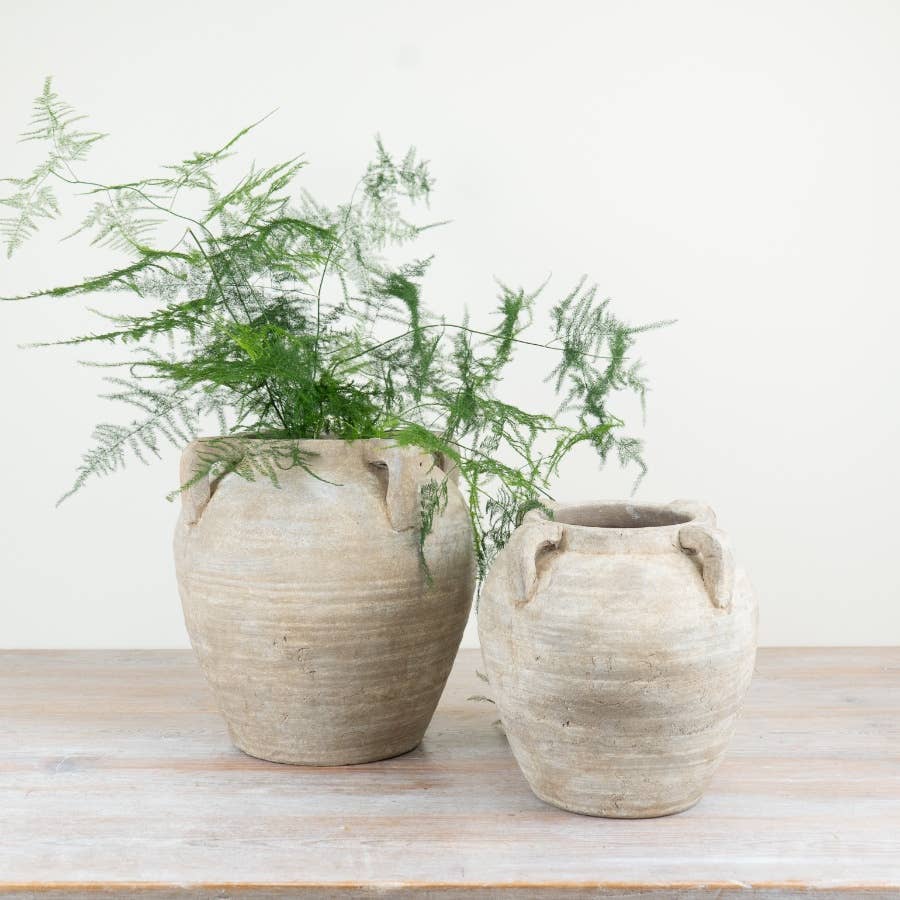 Stone Medora Vase, 21.5cm - Bridgnorth Furniture