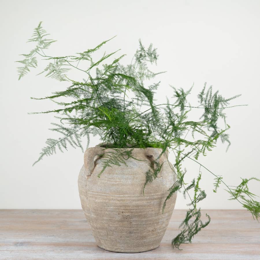 Stone Medora Vase, 21.5cm - Bridgnorth Furniture