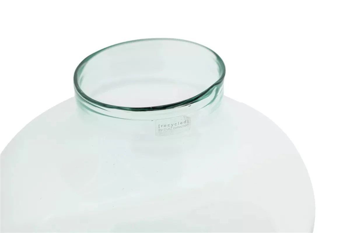 Vase MD1 RECYCLED Glass- CLEAR by DutZ - Bridgnorth Furniture