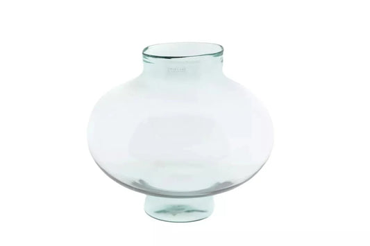 Vase MD1 RECYCLED Glass- CLEAR by DutZ - Bridgnorth Furniture
