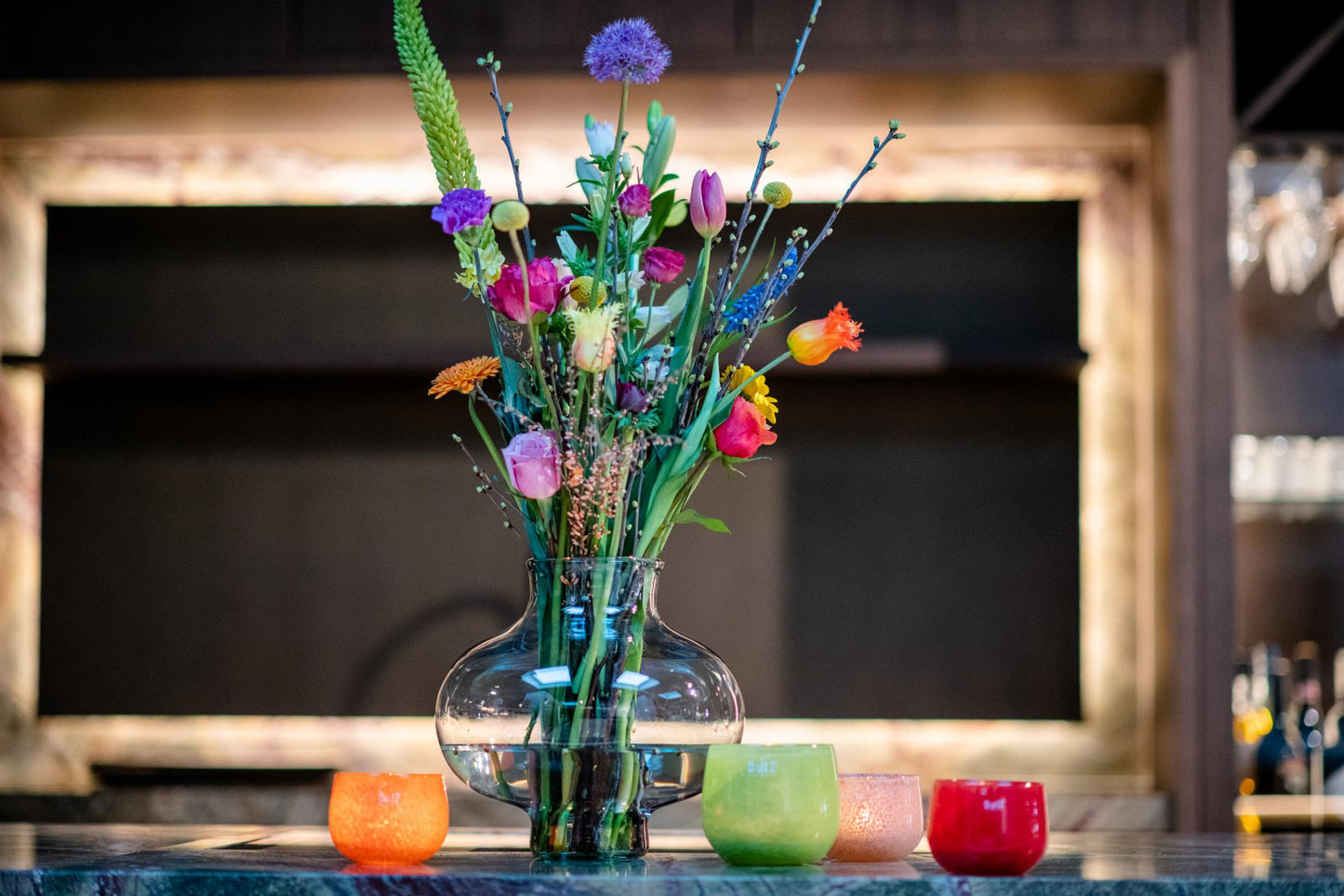 Vase MD1 RECYCLED Glass- CLEAR by DutZ - Bridgnorth Furniture