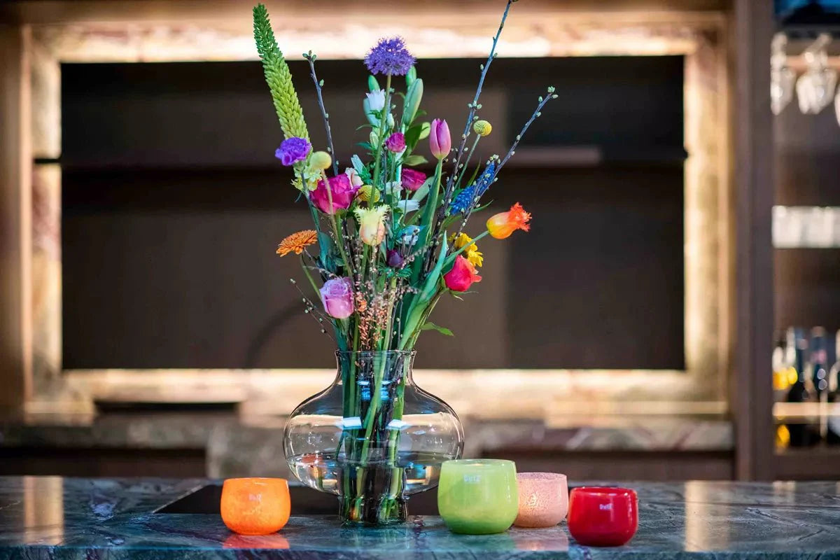 Vase MD1 RECYCLED Glass- CLEAR by DutZ - Bridgnorth Furniture