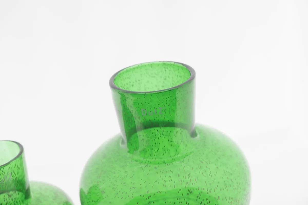 Vase MODEST - GREEN BUBBLES Colour by DutZ - Bridgnorth Furniture