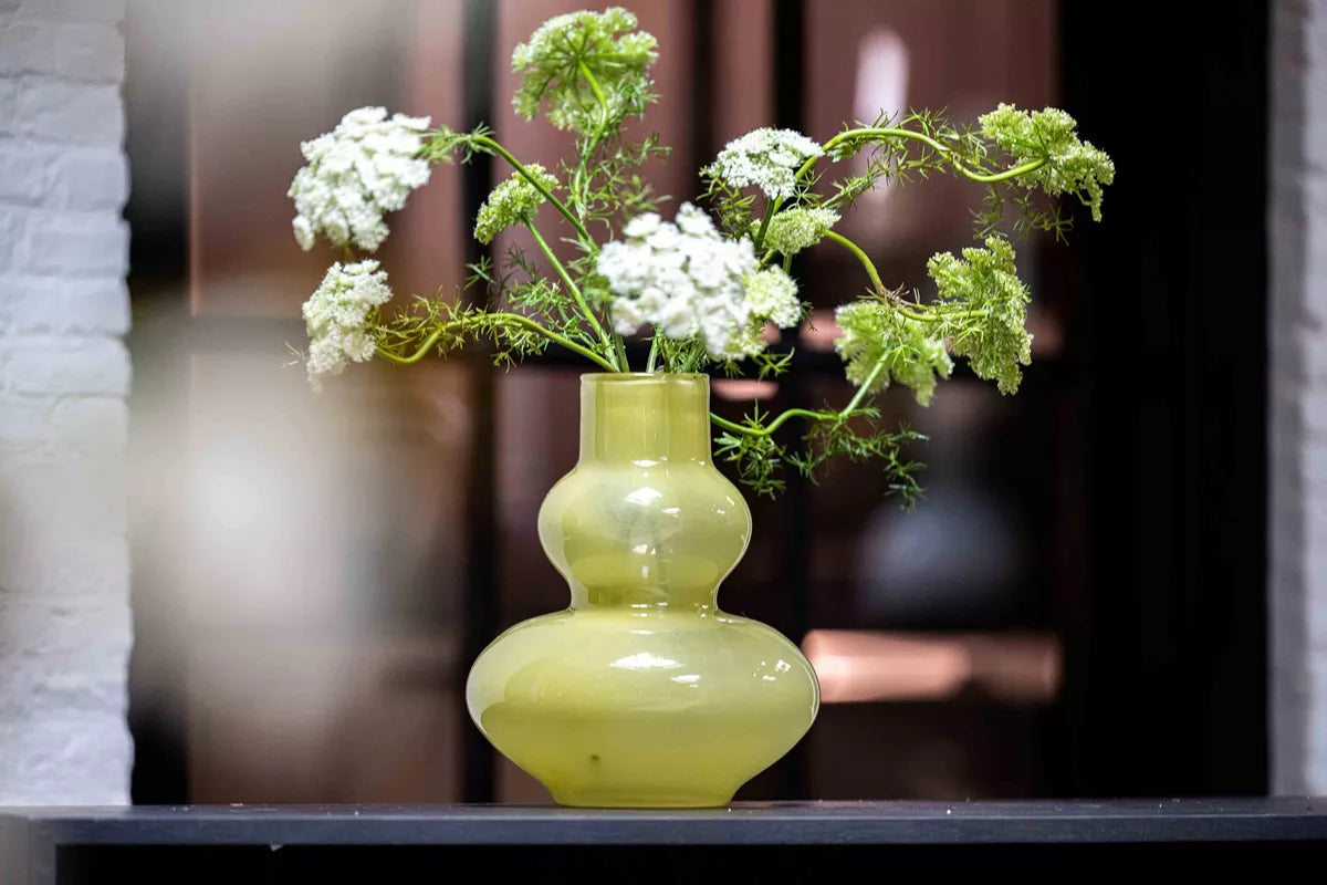 Vase Eldorado - CHARTREUSE - Bridgnorth Furniture