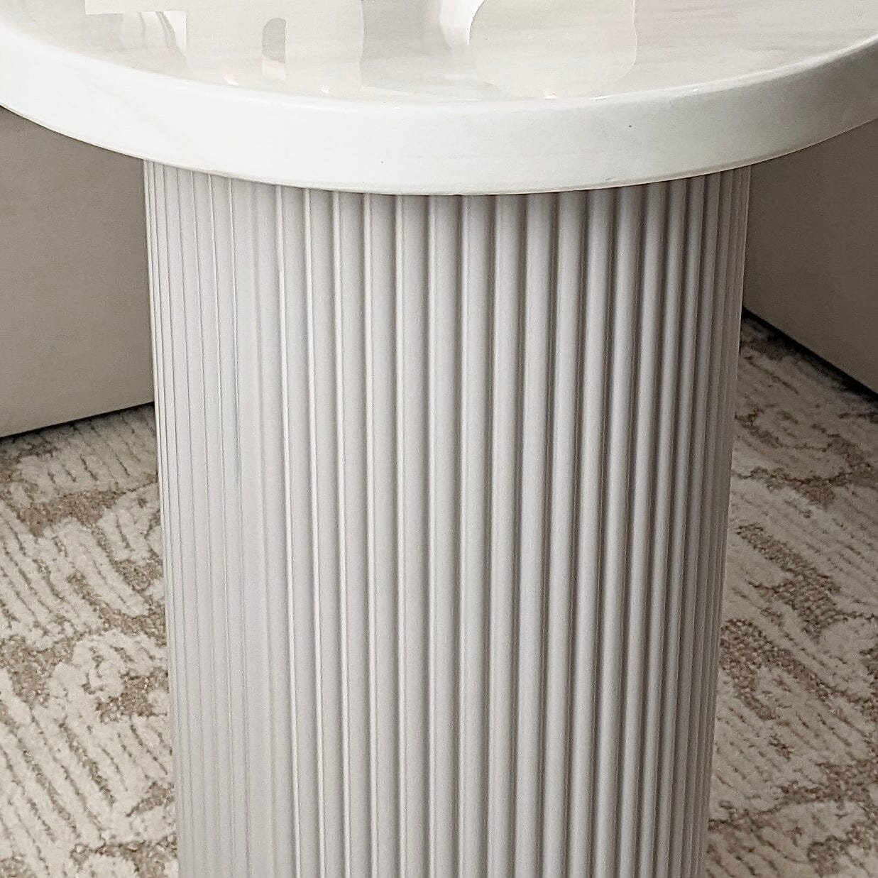 Portobello Marble Side Table - Bridgnorth Furniture