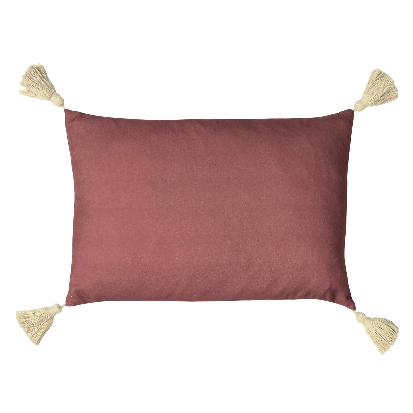 Somerton Floral Cushion Mulberry - Bridgnorth Furniture